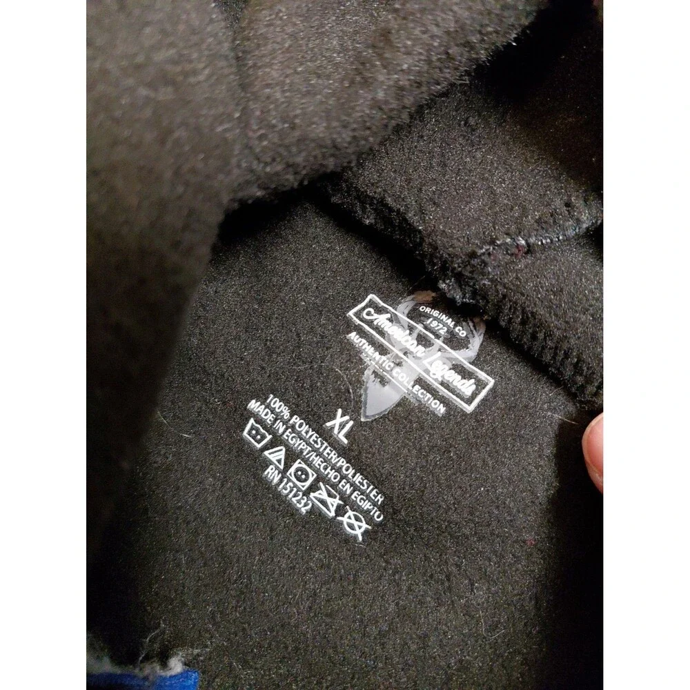 American Legends Sweatshirt Men’s XL Gray Hooded Faith Family Flag Freedom